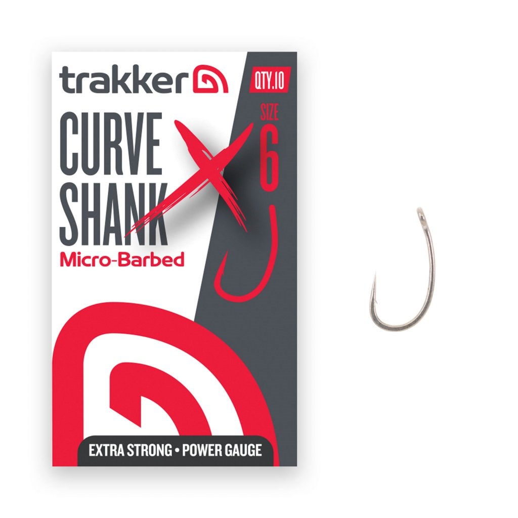 Trakker Háček Curve Shank XS Hooks vel.6 (Micro Barbed)