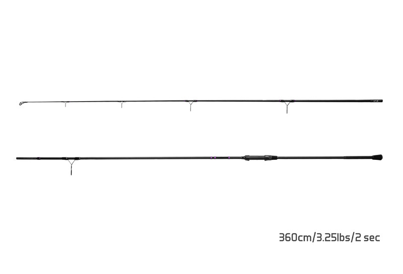 DELPHIN Prut CORSA BLACK Carp SiC 360 cm / 3,25 lbs / 2 díly