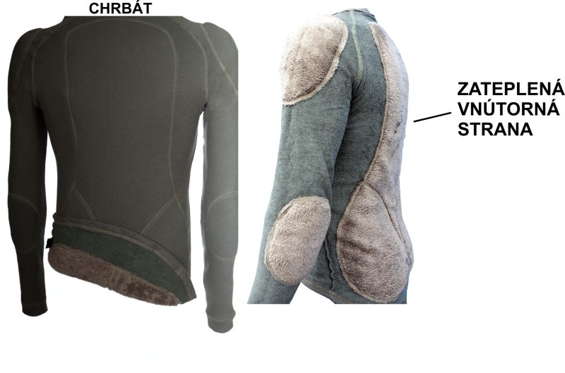 THERMOWEL Hřejivé triko dlouhý rukáv L