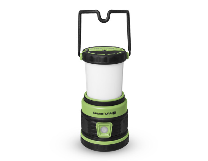 DELPHIN Kempingová lampa AURA UC 8,5W/3600mAh