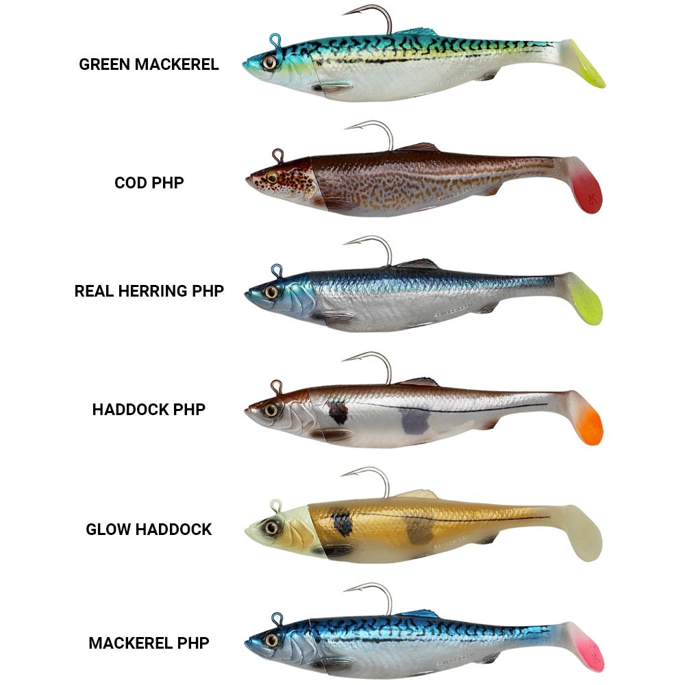 SAVAGE GEAR Gumová nástraha 4D HERRING BIG SHAD 25 cm 300 g GREEN MACKEREL