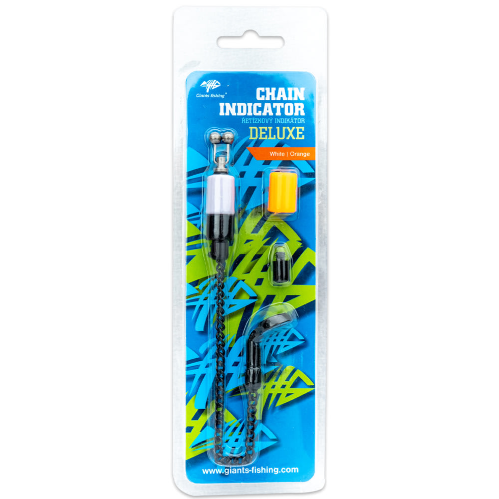 GIANTS FISHING ŘETÍZKOVÝ INDIKÁTOR CHAIN INDICATOR DELUXE bílý oranžový
