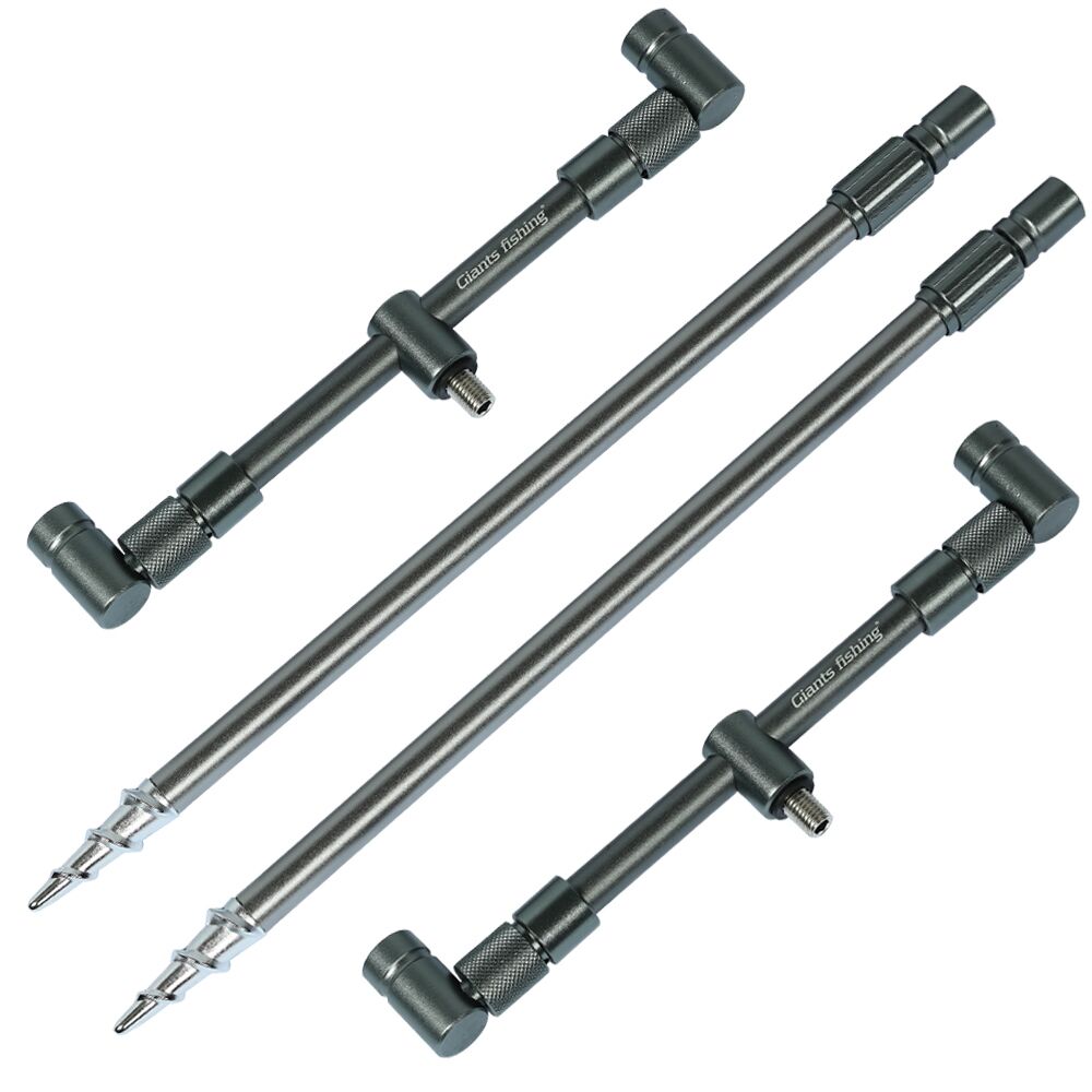 GIANTS FISHING Sada hrazd Gaube Buzzer Bar Set 2 Rods Silver