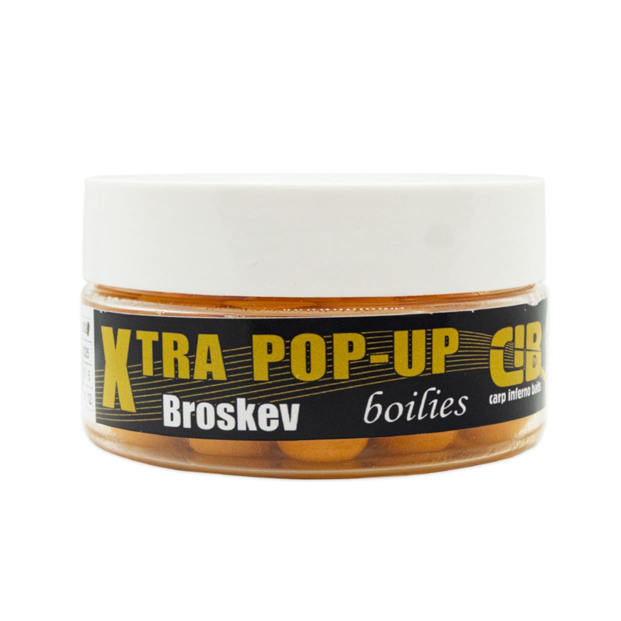 CARP INFERNO Pop - up boilies XTRA Broskev 16 mm 150 ml