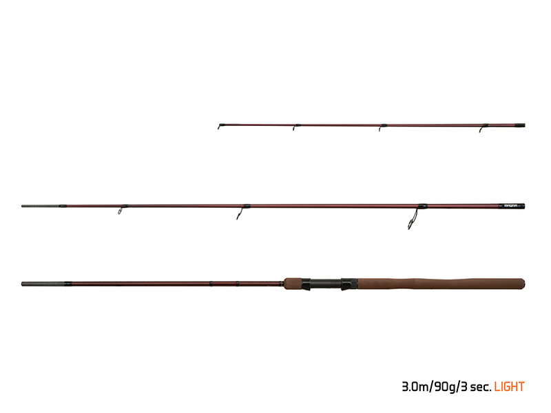 DELPHIN Prut MAGMA  LEGEND4RY Light feeder 300 cm / 90 g / 3 díly