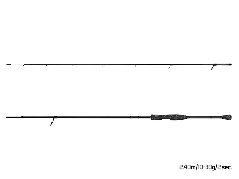 DELPHIN Prut BANG DARK 240 cm 10 - 30 g  2 díly