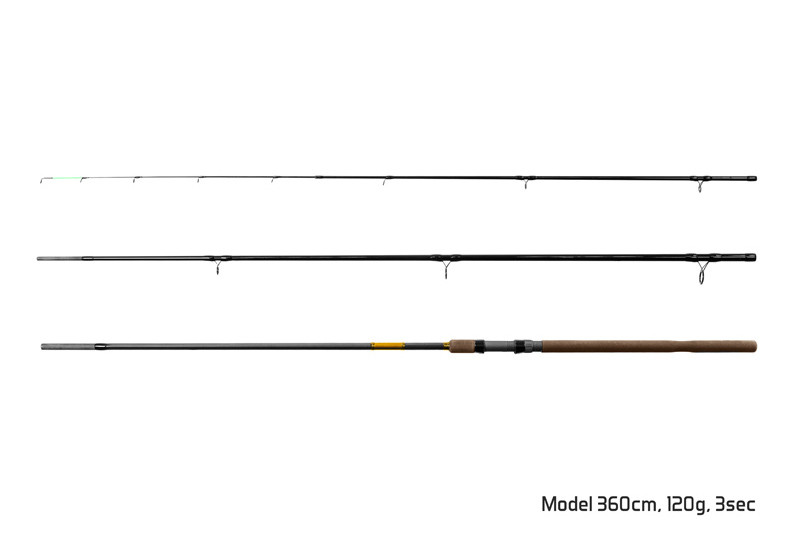 DELPHIN Prut SYMBOL Feeder 2 360 cm 120 g 3 díly