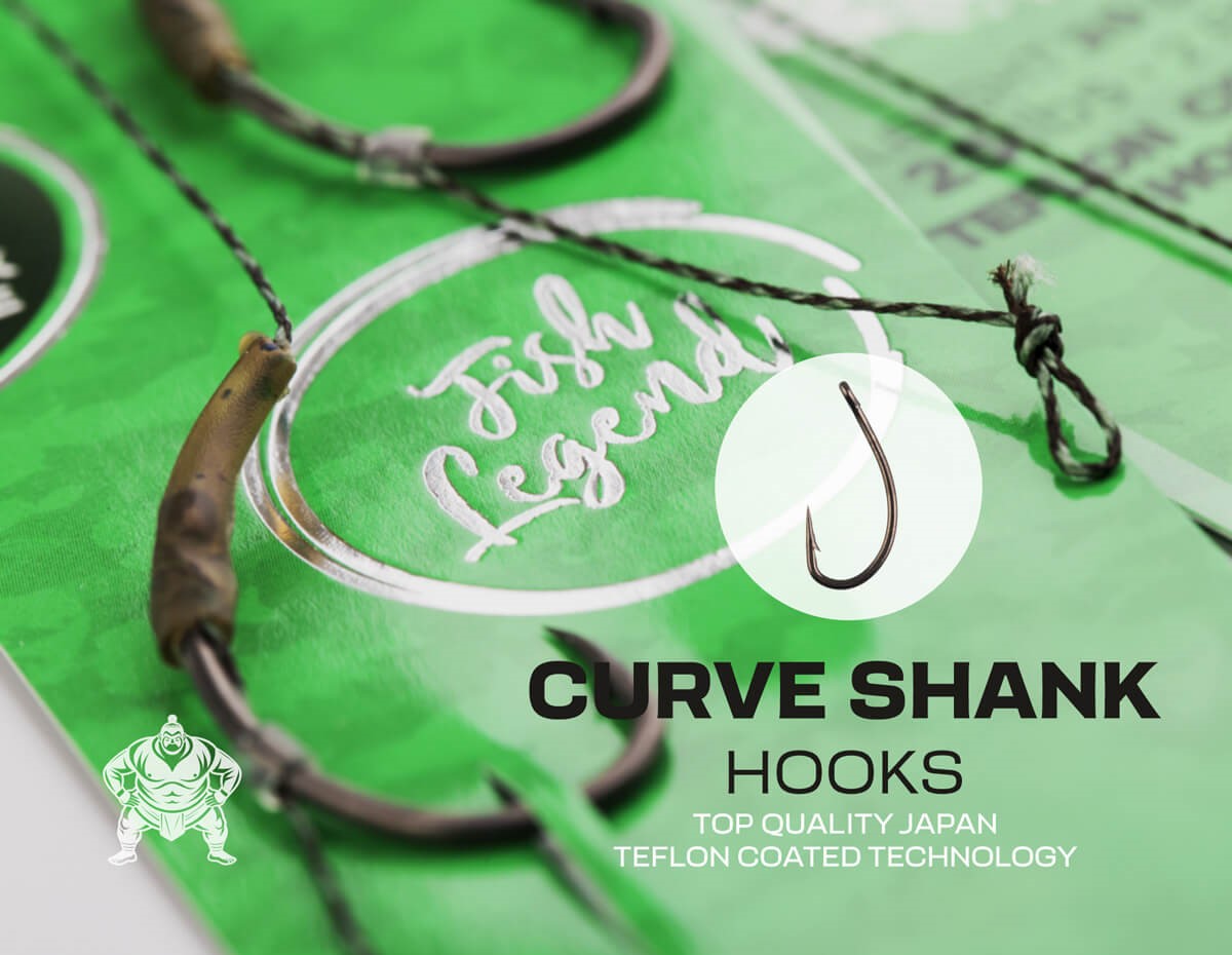 ZFISH Návazec Curve Shank Carp Rig vel.4