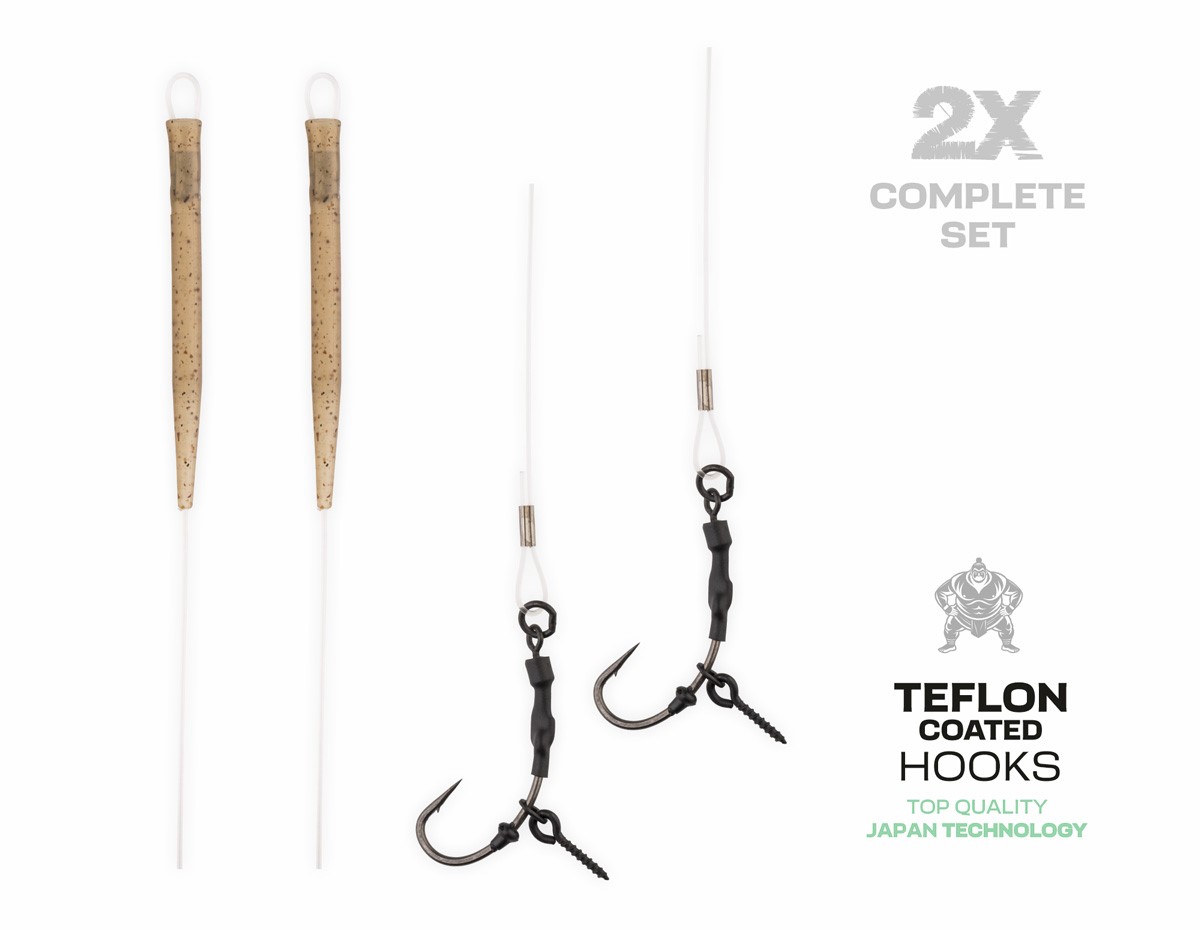 ZFISH Návazec Fluorocarbon Ronnie Rig vel.6