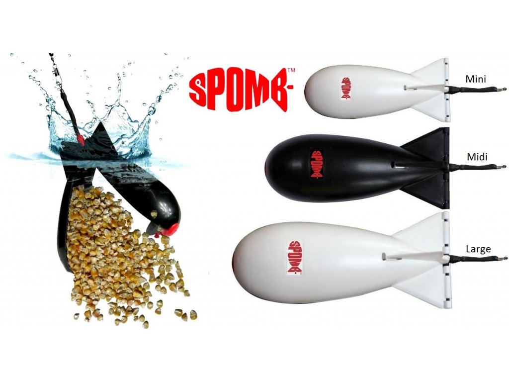 SPOMB Zakrmovací raketa Bait Rocket White / Velikost MINI