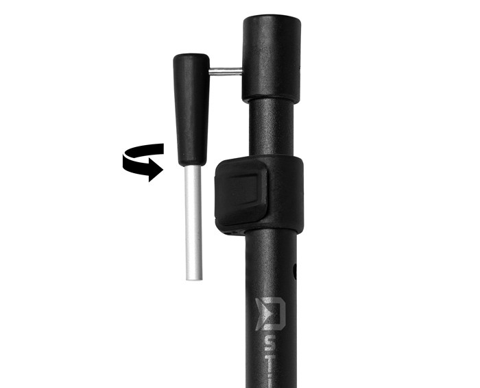 DELPHIN Vidlička zavrtávací D-STICK 80 cm - 130 cm