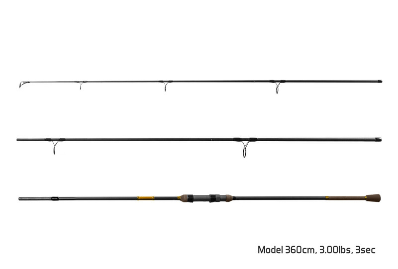 DELPHIN Prut SYMBOL CARPER 360 cm / 3 lbs / 3 díly