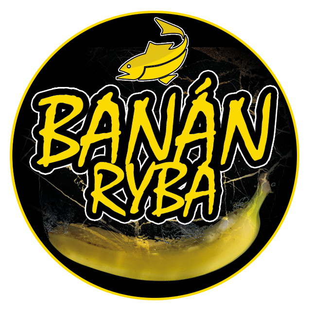 BLACK CARP Boilies Banán Ryba 300g 20 mm