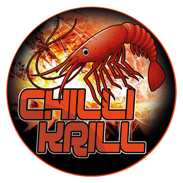 BLACK CARP Boilies Chilli Krill 1g 24 mm