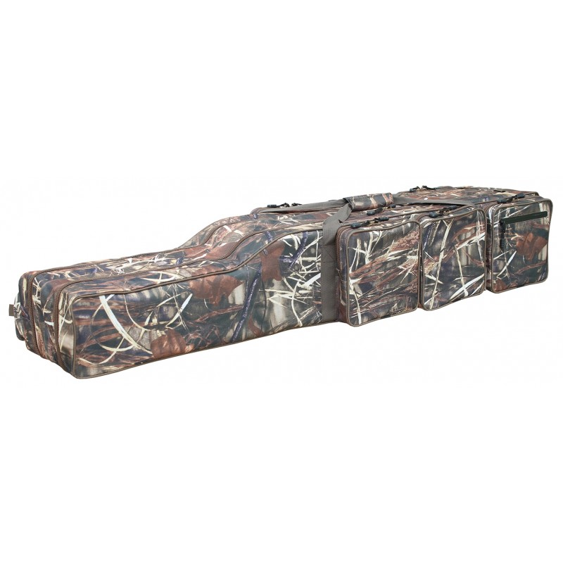 SURETTI Obal na pruty dvoukomorový 95 cm Camo
