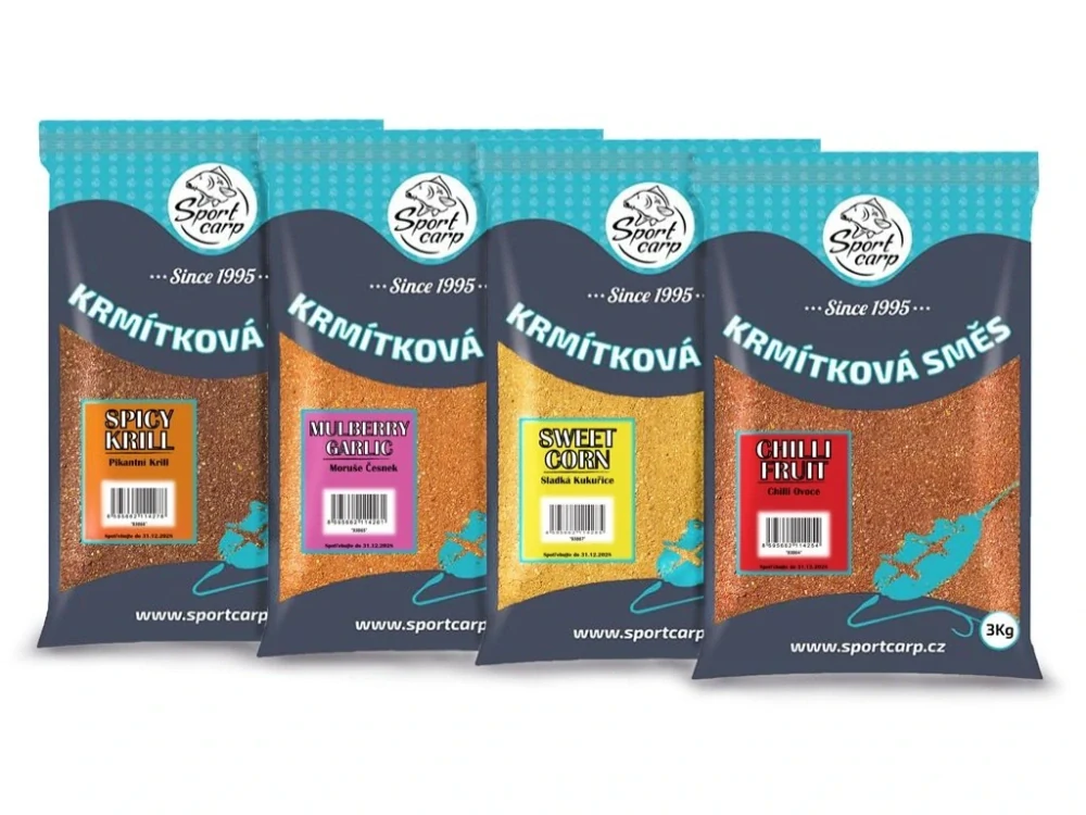 SPORTCARP Vnadící směs 3 kg Spicy Krill