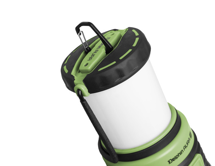 DELPHIN Kempingová lampa AURA UC 8,5W/3600mAh
