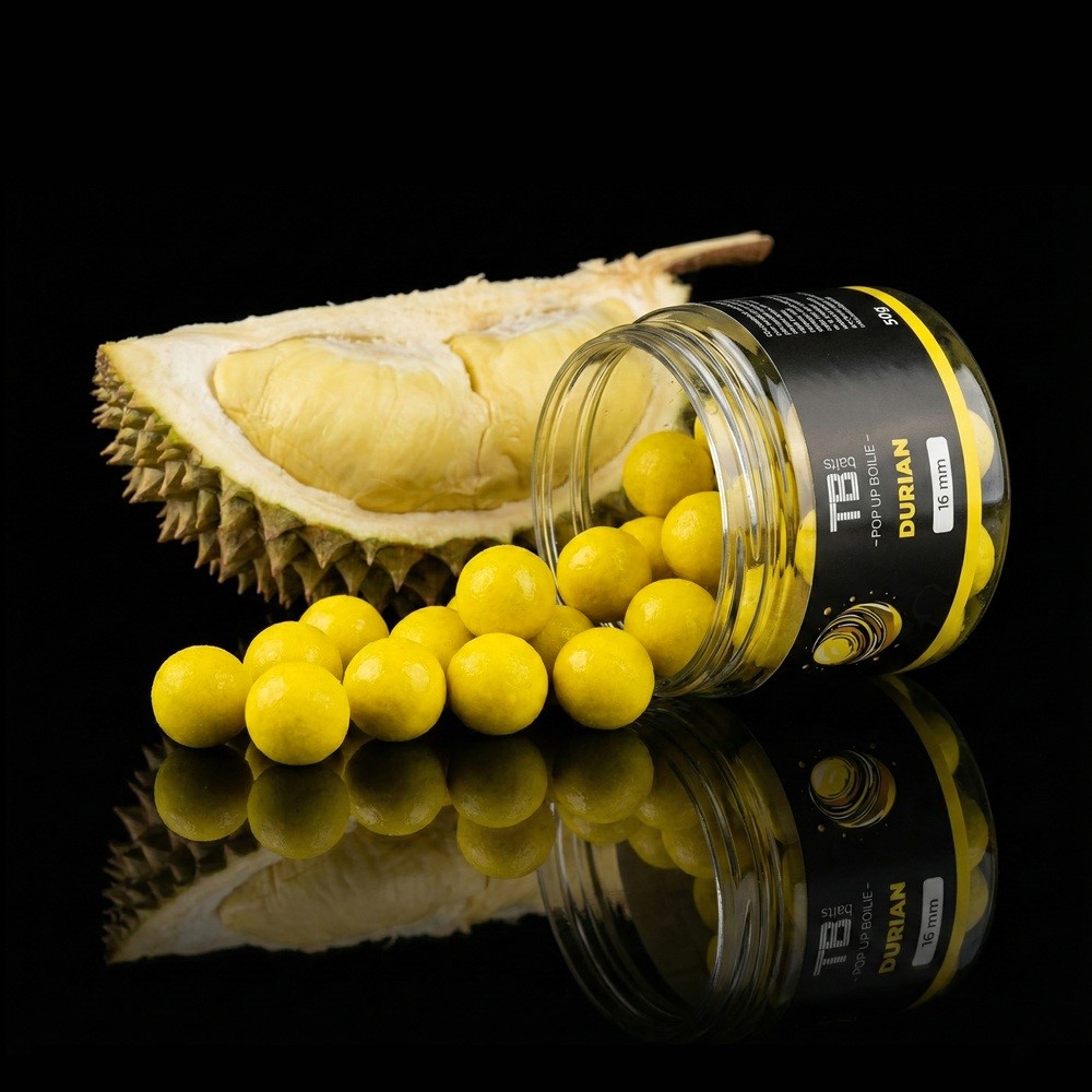 TB BAITS Plovoucí boilie Pop-up Durian + NHDC 50 g 12mm