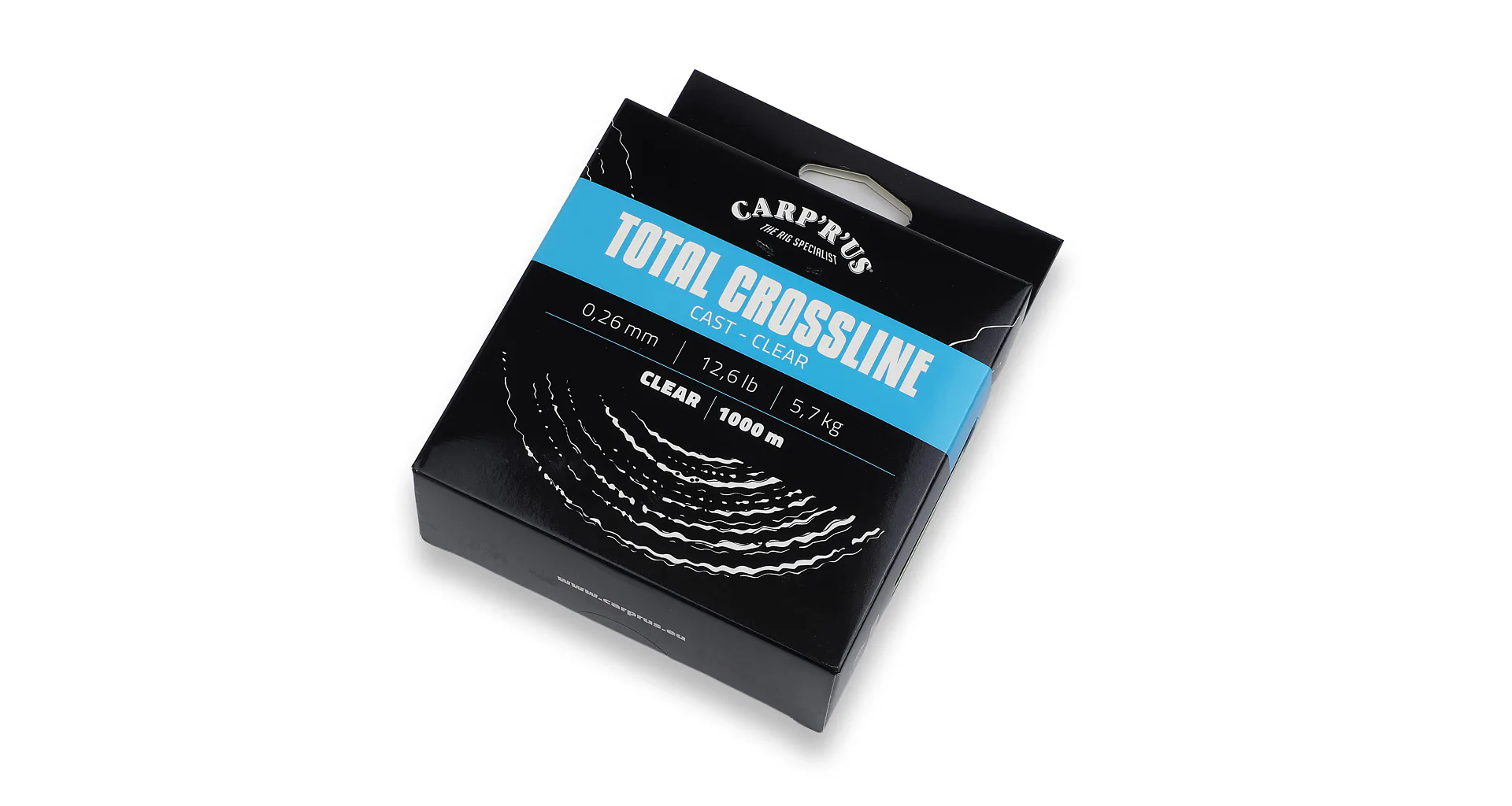 Carp´R´Us Vlasec Total Crossline Cast – Clear 1000m 0,280mm 6,7kg