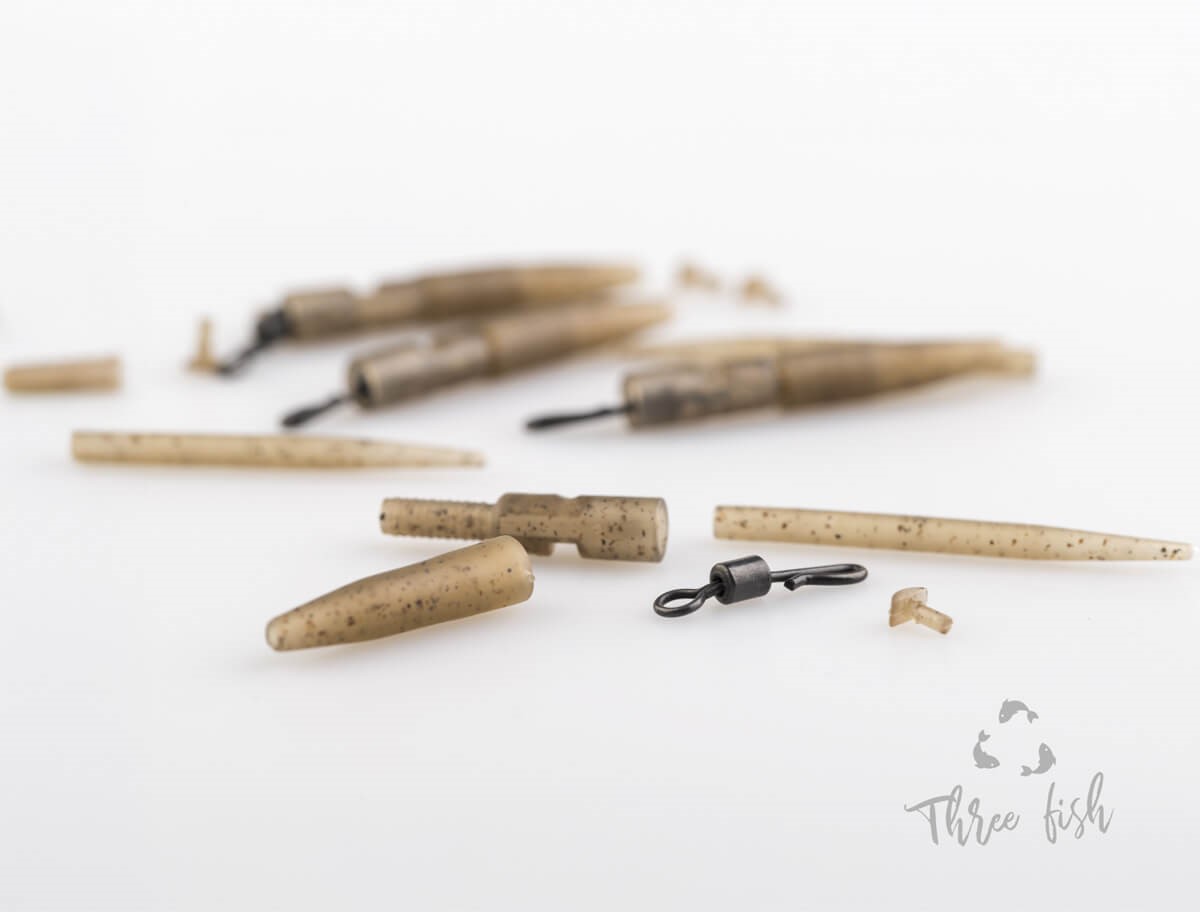 ZFISH Závěska Heavy Duty Clip Pin & Tail Rubber