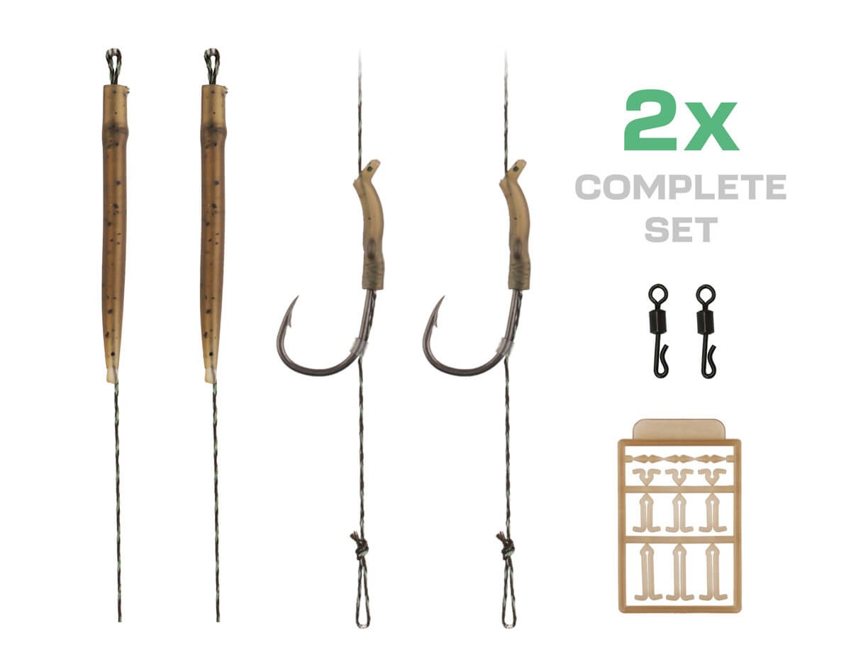 ZFISH Návazec Wide Gape Carp Rig vel.6