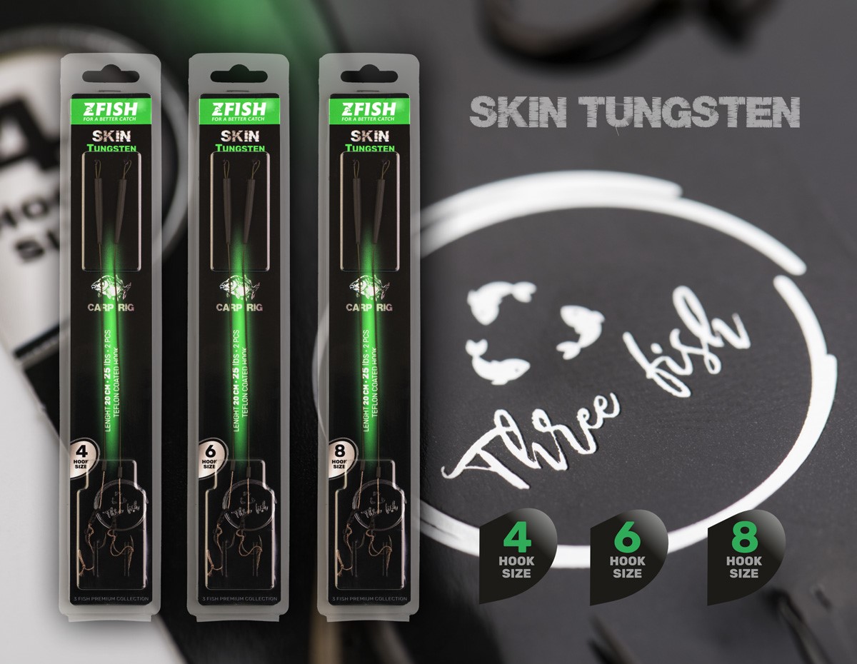 ZFISH Návazec Skin Tungsten Rig vel.4
