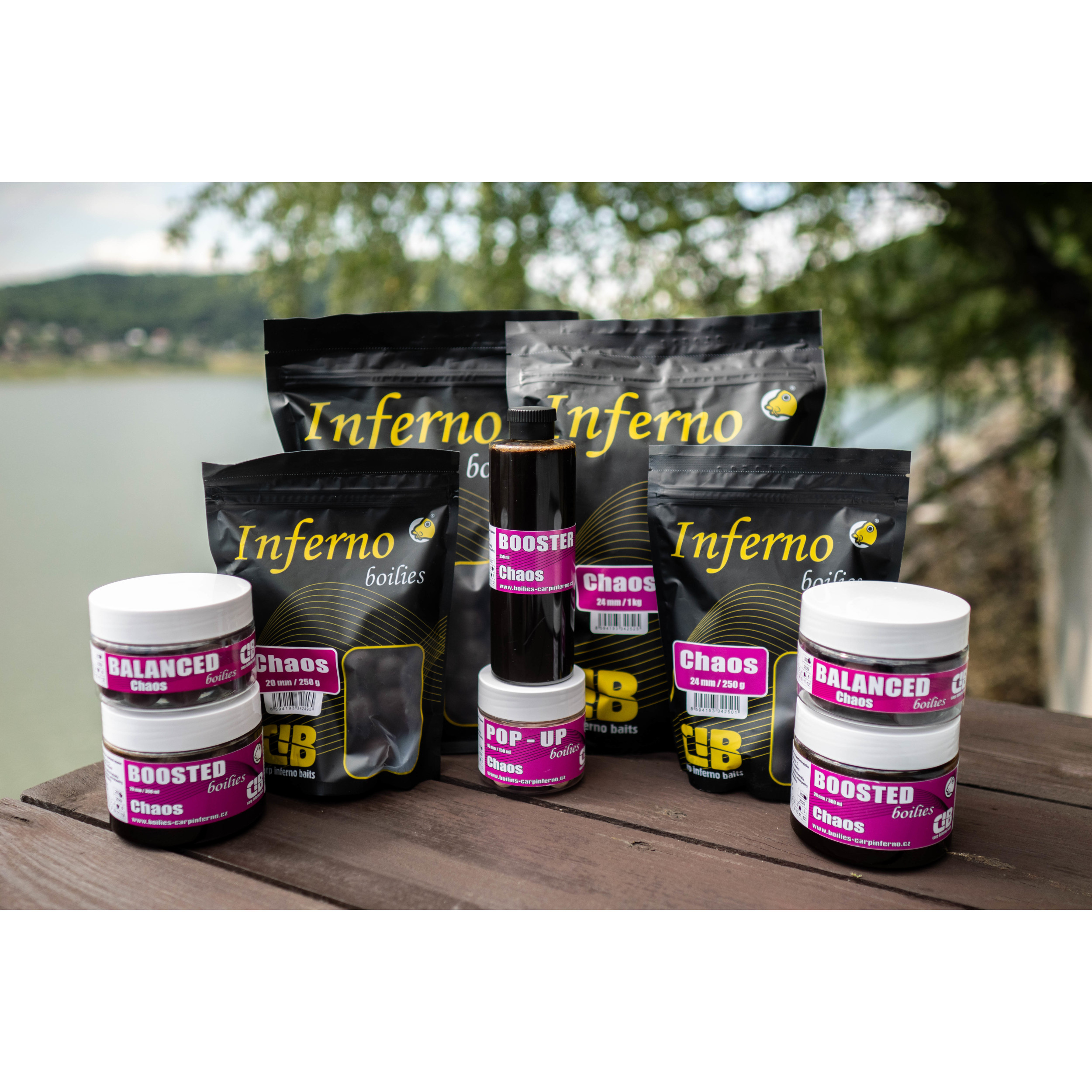CARP INFERNO Pop - up boilies Chaos 16 mm 150 ml