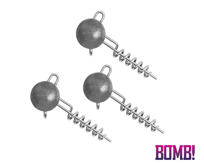 DELPHIN Zavrtávací hlava BOMB! Twisto JIGER 30 g / 3 ks