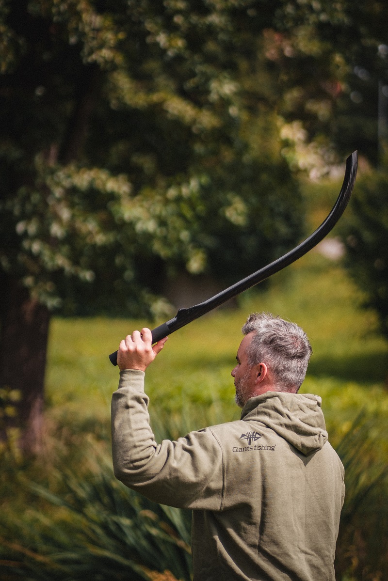 GIANTS FISHING VRHACÍ TYČ GAUBE 3K CARBON BAITING STICK 29 MM