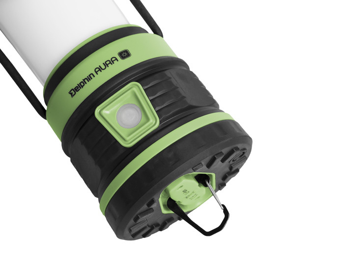 DELPHIN Kempingová lampa AURA UC 8,5W/3600mAh