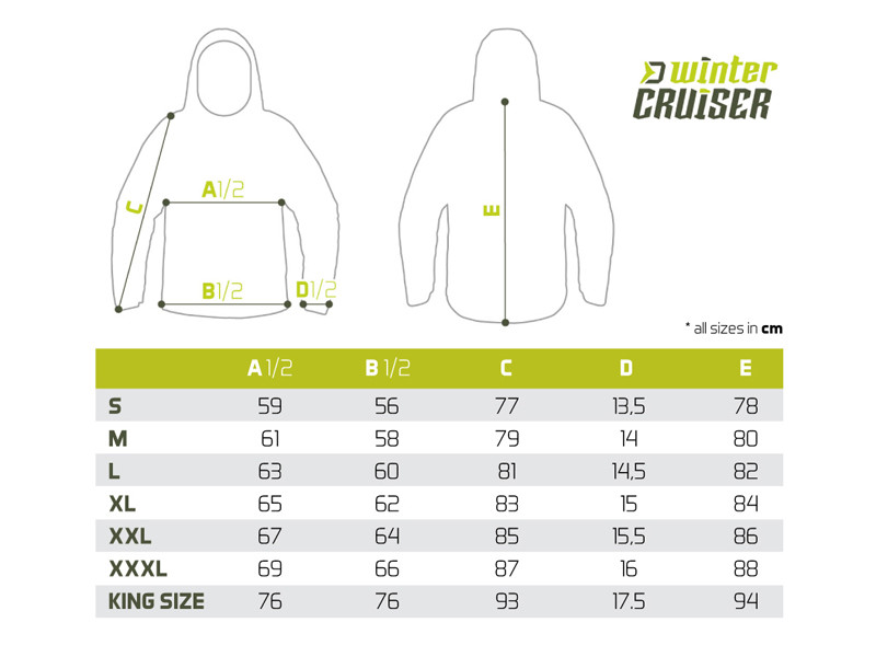 DELPHIN Komplet Winter  CRUISER 5T vel. XL