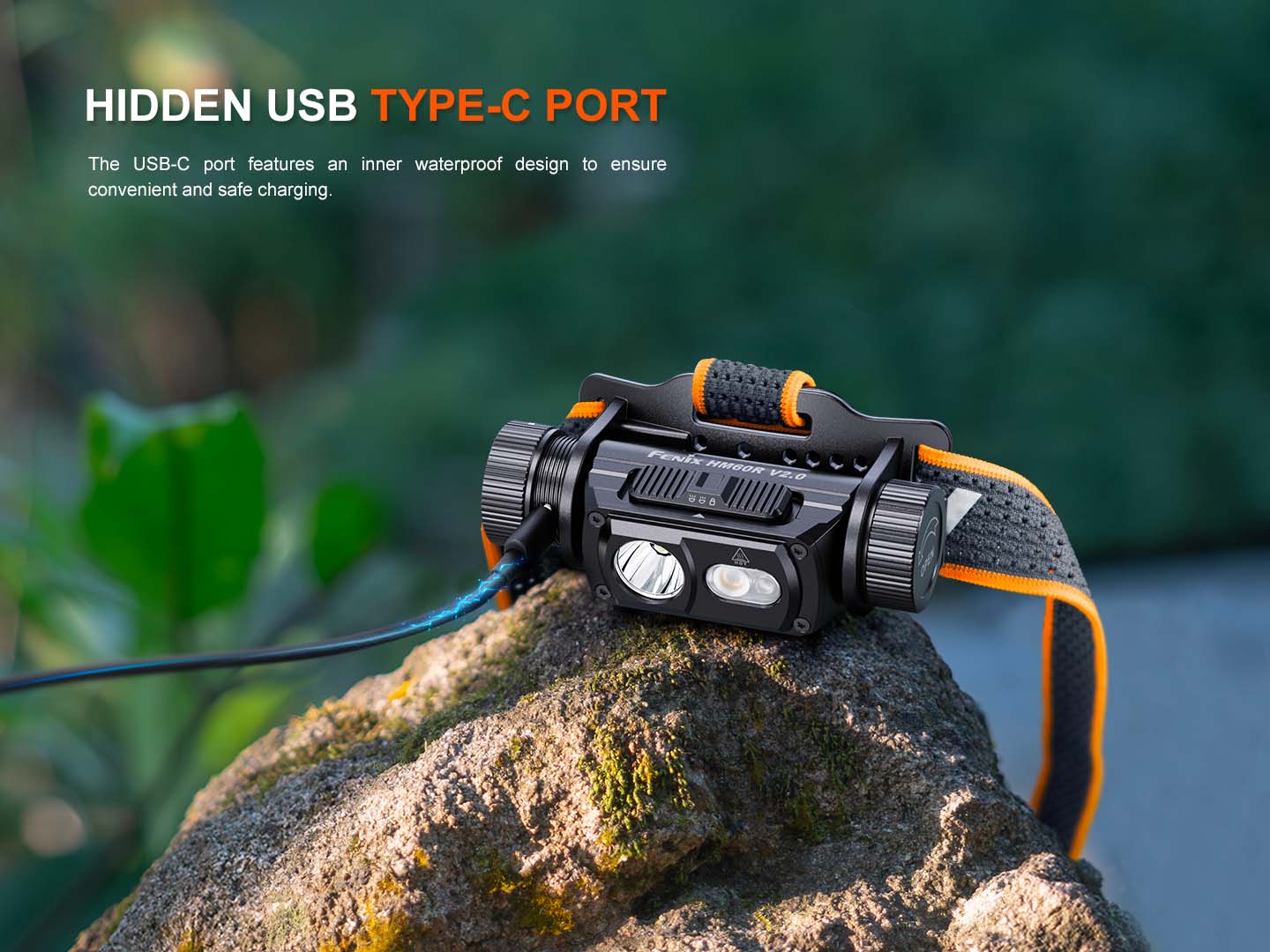 FENIX Nabíjecí čelovka HM60R V2.0
