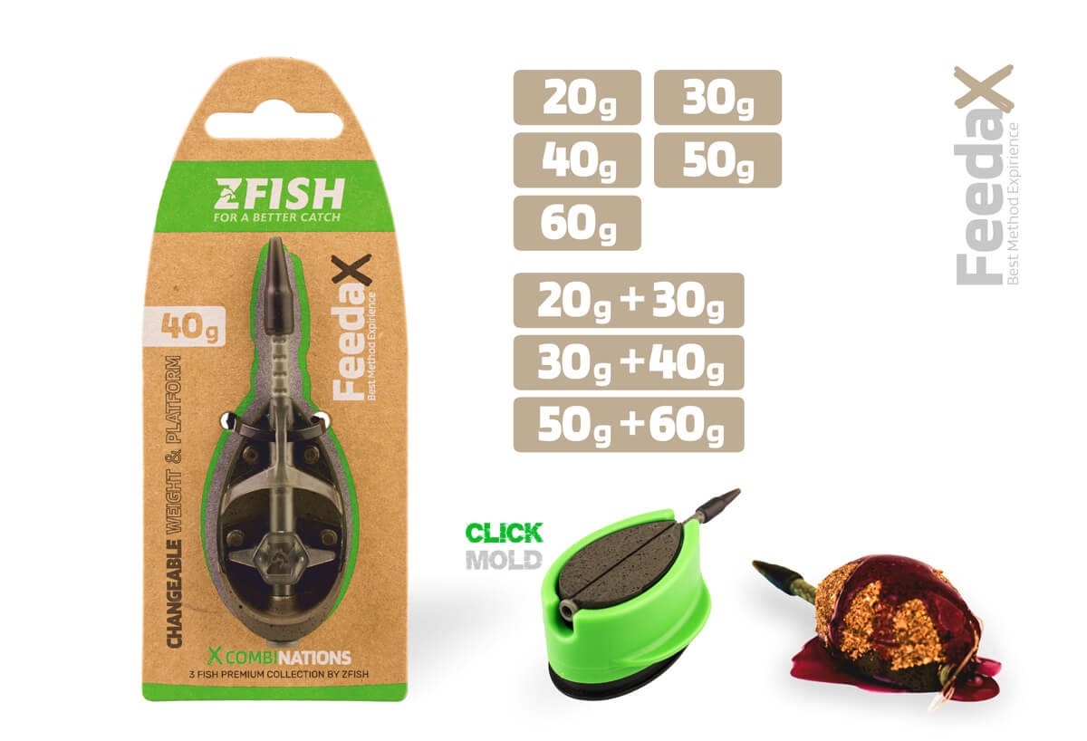 ZFISH Formička Method Feeder Feeda X