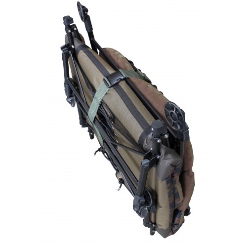 Zfish Lehátko Camo Condor Bedchair 8-Leg + taška Aquacore