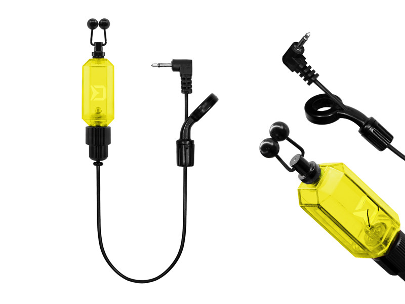 DELPHIN Řetízkový indikátor CUBIX Light žlutý