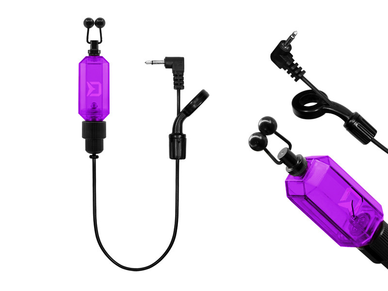 DELPHIN Řetízkový indikátor CUBIX Light fialový