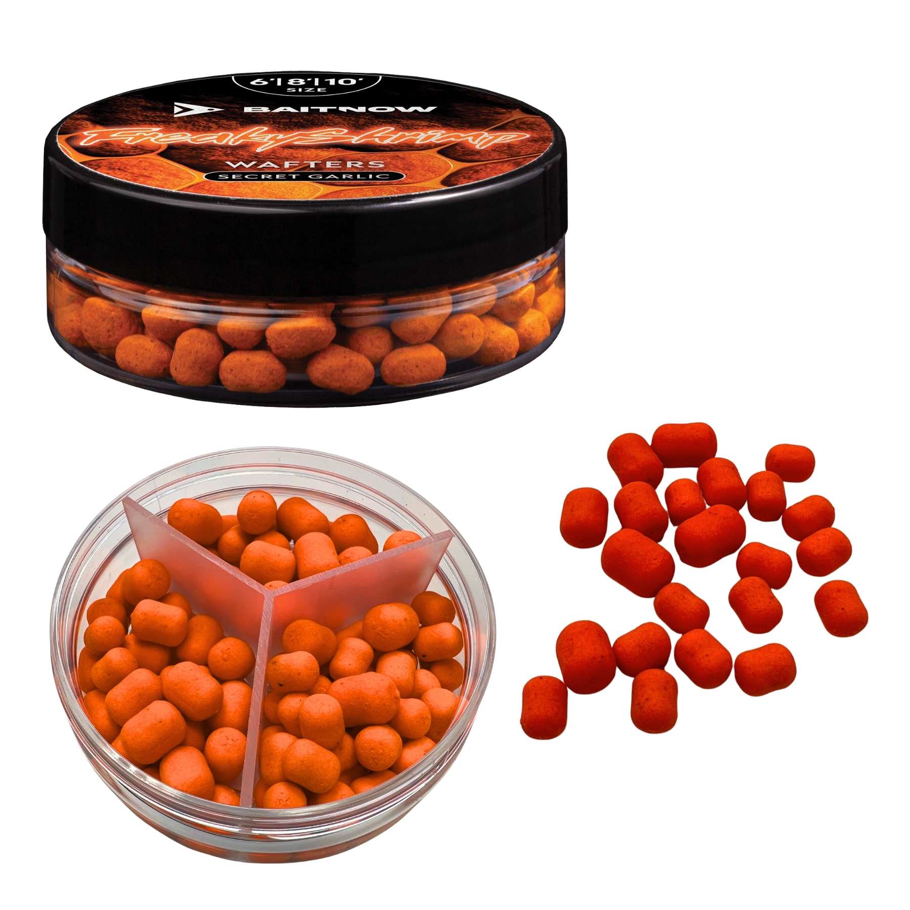 BAITNOW Wafters Method Feeder Freaky Shrimp 6-8-10mm 24 g
