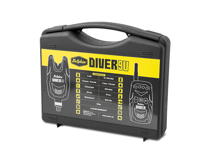 DELPHIN Sada signalizátorů DIVER 9V 2+1