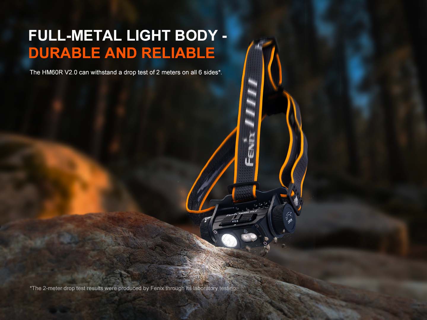 FENIX Nabíjecí čelovka HM60R V2.0