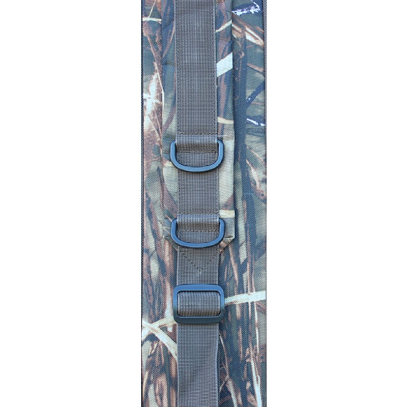SURETTI Obal na pruty tříkomorový 125 cm Camo