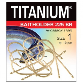Háček TITANIUM BAIT. 225 BR 1