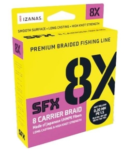SUFIX Šňůra SFX 8X 0,128 mm / 7,3 kg / 135 m / tmavě zelená