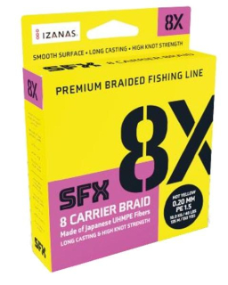 SUFIX Šňůra SFX 8X 0,185 mm / 13 kg / 135 m / tmavě zelená
