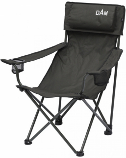 DAM Křeslo Foldable Chair with Bottle Holder Steel