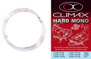 CLIMAX Návazcový silon HARD MONO 9,1 kg 0,50 mm 20 m