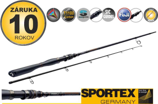 SPORTEX Prut Carat GT-S Ultra Light 240 cm 0,6-9 g 2 díl