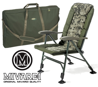 AKCE MIVARDI Křeslo CamoCODE QUATTRO + transportní taška Comfort