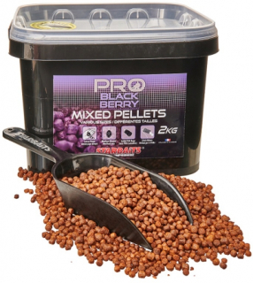 STARBAITS Pro Blackberry Pelety Mixed 2kg