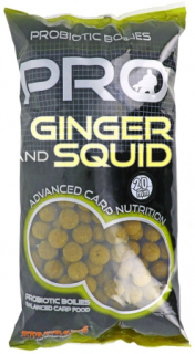 STARBAITS Boilies Probiotic Pro GINGER SQUID 20 mm / 2,5 kg