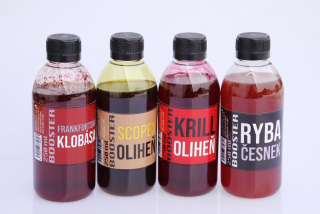 BLACK CARP Booster Scopex Oliheň 250 ml
